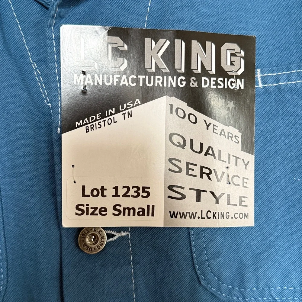 BNWT LC king/Pointer Brand Coverall Chore Jacket - Picture 7 of 9